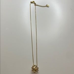 Yellow crystal necklace